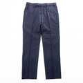 LAUREN RALPH LAUREN スラックス パンツ L ネイビー ウール100% センタープレス