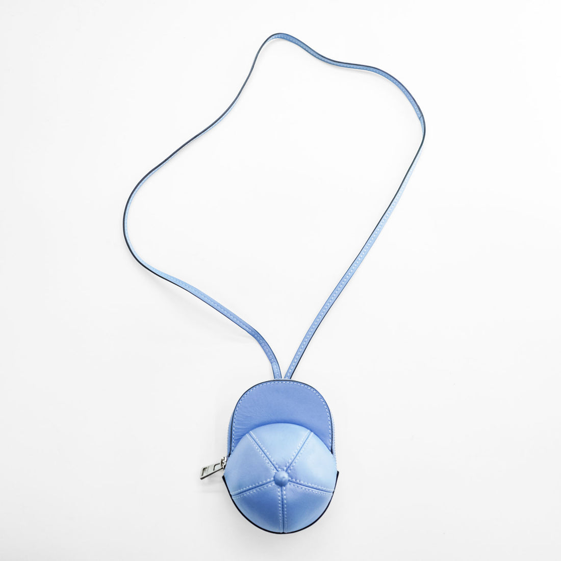 JW ANDERSON レザーショルダーポーチ Nano Cap Bag ブルー