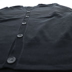New Balance Tokyo Design Studio JMTL9552 Knit Cardigan Black Wool Blend Made in Japan S