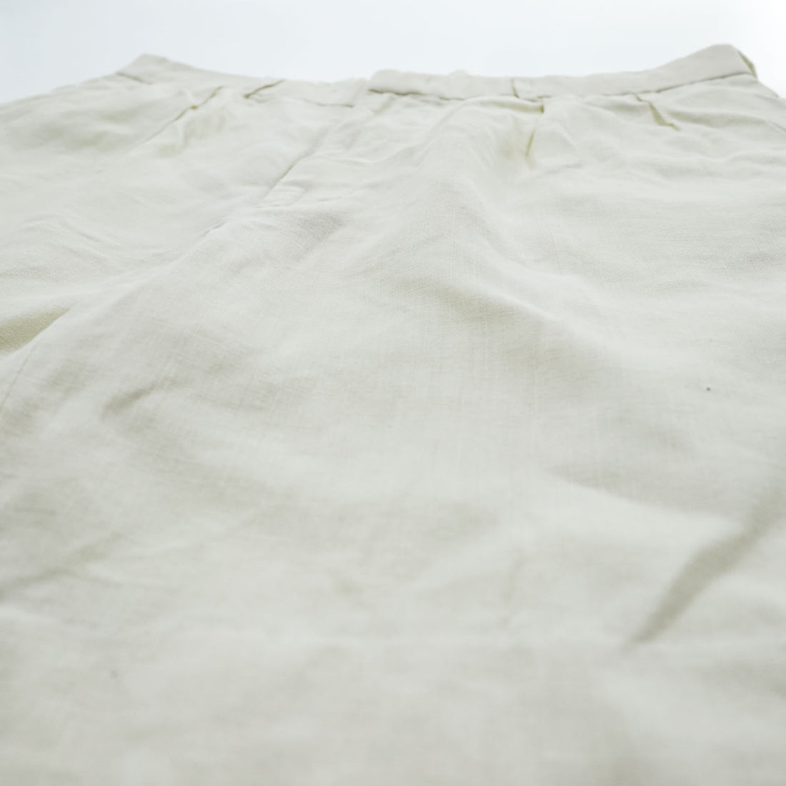 Polo by Ralph Lauren 90年代 100%リネン プリーツショーツ 2タック ショートパンツ 36 フィリピン製