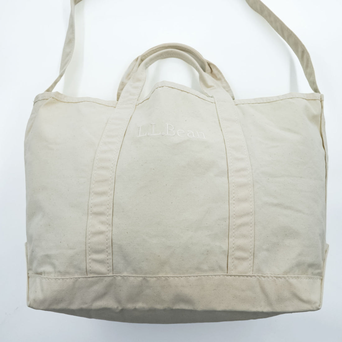 L.L.Bean キャンバス トートバッグ 2WAY ショルダーバッグ ナチュラル ベージュ 516836