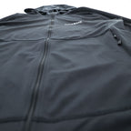 mont-bell クール パーカ UVカット 撥水加工 ジップパーカー M ブラック ストレッチ サムホール 1114460