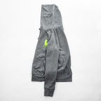 Polo Ralph Lauren 90年代 プルオーバー パーカー M グレー ビッグポニー カンガルーポケット