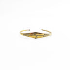 Vintage Tuareg Style Brass Cuff Bracelet バングル 真鍮 ブラス ゴールド 彫金 トライバル