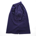 Nigel Cabourn 日本製 ポロシャツ M ネイビー 鹿の子 リボン付き 胸ポケット 8030021611