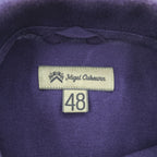 Nigel Cabourn 日本製 ポロシャツ M ネイビー 鹿の子 リボン付き 胸ポケット 8030021611