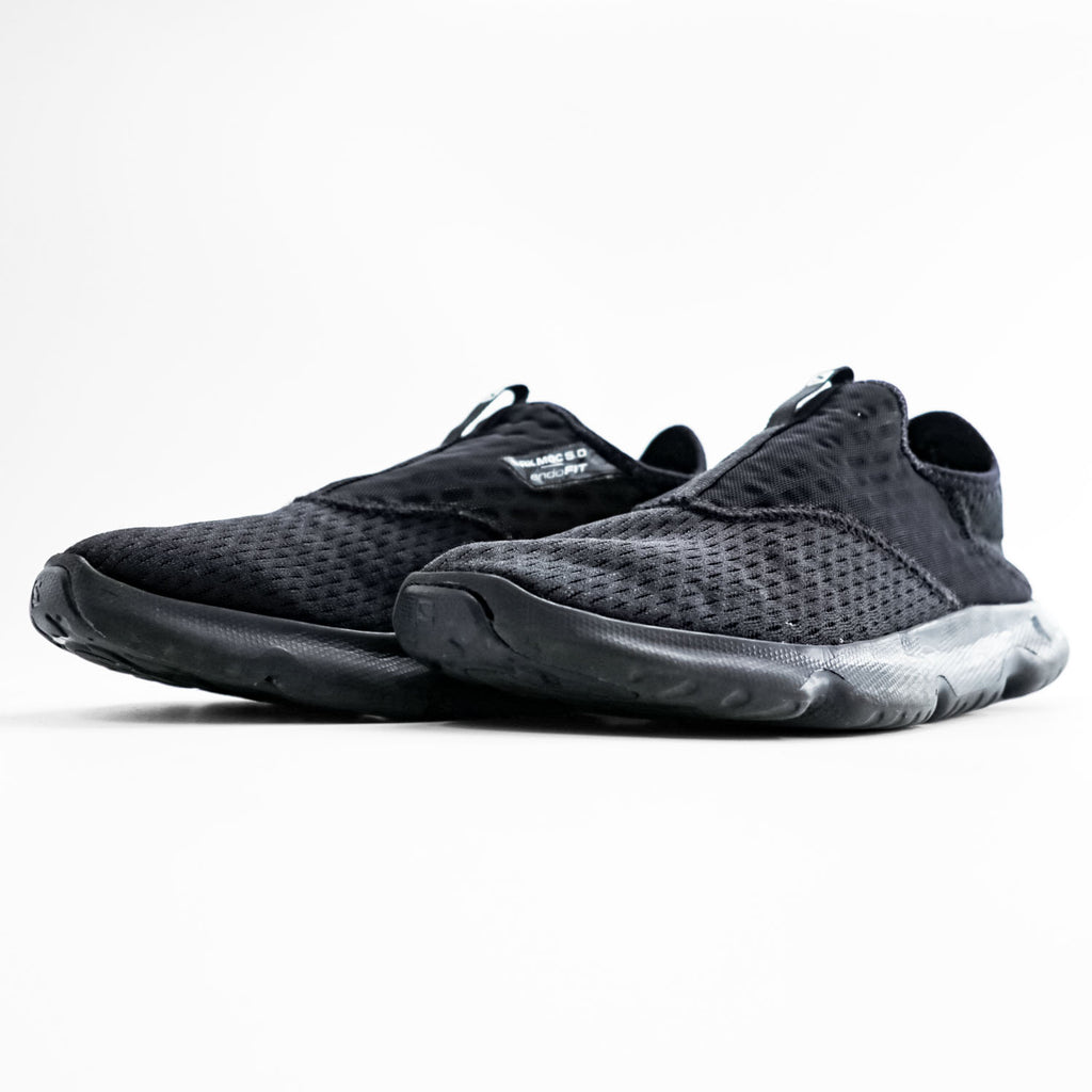 SALOMON リカバリーシューズ REELAX MOC 5.0 endo FIT スリッポン スニーカー 27.5cm ブラック 412773