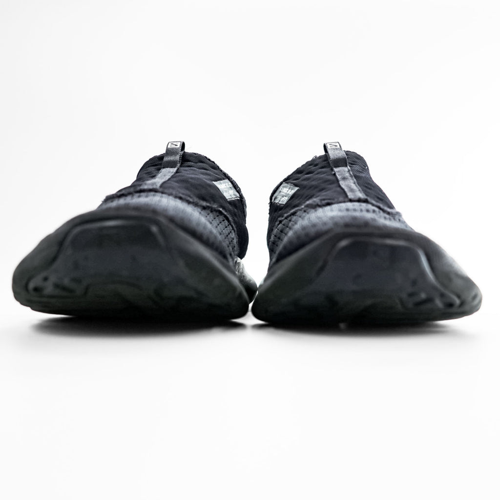 SALOMON リカバリーシューズ REELAX MOC 5.0 endo FIT スリッポン スニーカー 27.5cm ブラック 412773