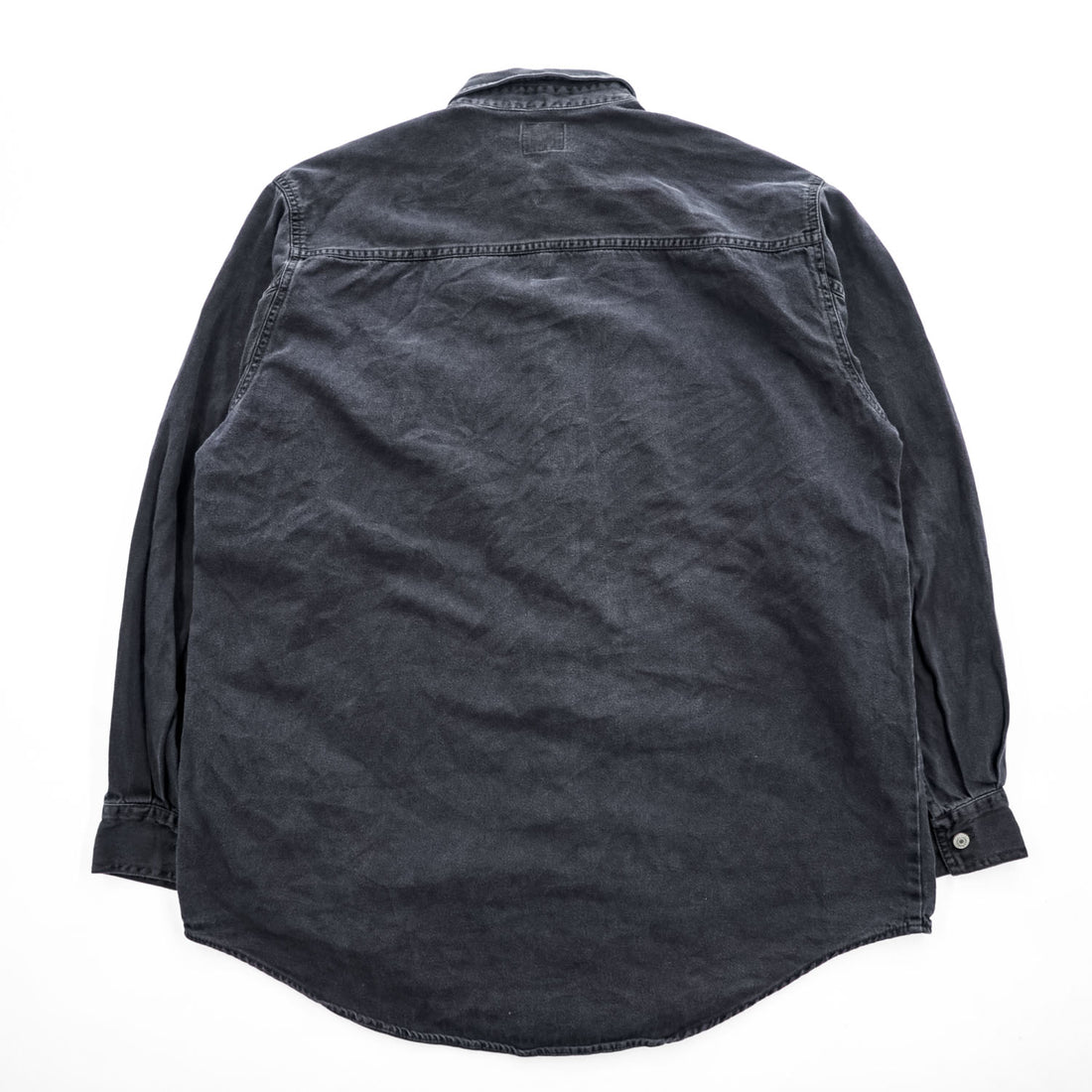 Levi's 90年代 ヴィンテージ 長袖デニムシャツ M ブラック RED TAB JEANS メタルボタン 60560-1361
