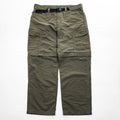 THE NORTH FACE アウトドア コンバーチブルパンツ 2WAY ショートパンツ L カーキ グリーン 防水  ワイド ベルト付 A4J0