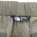 THE NORTH FACE アウトドア コンバーチブルパンツ 2WAY ショートパンツ L カーキ グリーン 防水  ワイド ベルト付 A4J0