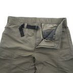 THE NORTH FACE アウトドア コンバーチブルパンツ 2WAY ショートパンツ L カーキ グリーン 防水  ワイド ベルト付 A4J0