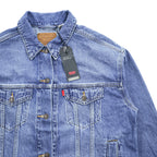 Levi's デニム トラッカージャケット Gジャン XS インディゴ ブルー オーバーサイズ PREMIUM A0811-0000 未使用品