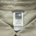 THE NORTH FACE A5シリーズ リップストップ 長袖シャツ L ベージュ メッシュ A5 Series AH5N