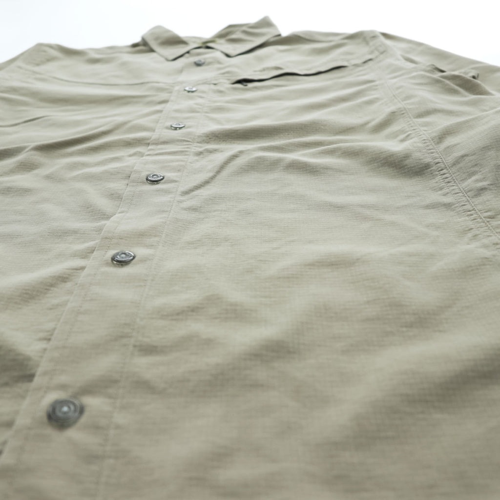 THE NORTH FACE A5シリーズ リップストップ 長袖シャツ L ベージュ メッシュ A5 Series AH5N