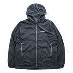 Mont-bell Mountain Parka Shell Rain Jacket, Size M, Black, Drawstring, Item Number 1103242