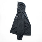 Mont-bell Mountain Parka Shell Rain Jacket, Size M, Black, Drawstring, Item Number 1103242