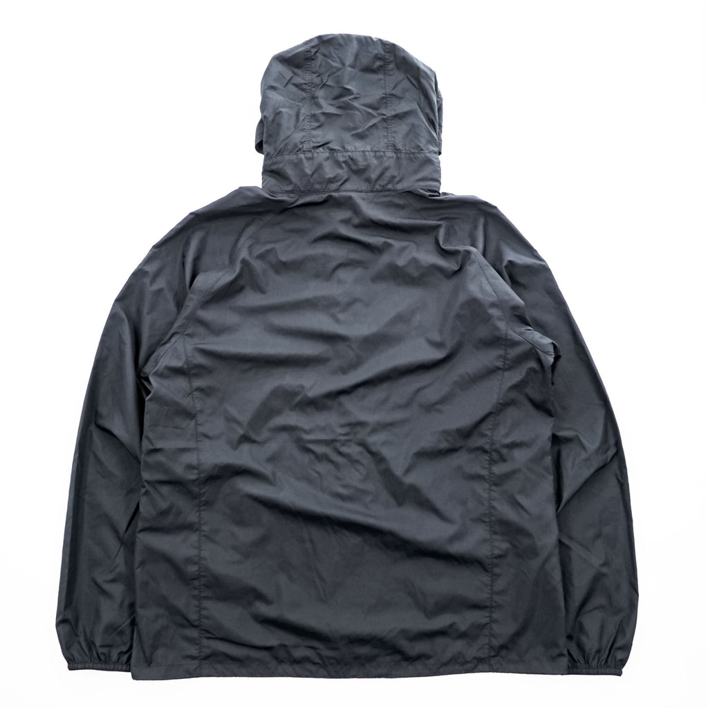 Mont-bell Mountain Parka Shell Rain Jacket, Size M, Black, Drawstring, Item Number 1103242