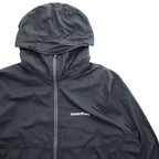 Mont-bell Mountain Parka Shell Rain Jacket, Size M, Black, Drawstring, Item Number 1103242