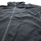 Mont-bell Mountain Parka Shell Rain Jacket, Size M, Black, Drawstring, Item Number 1103242
