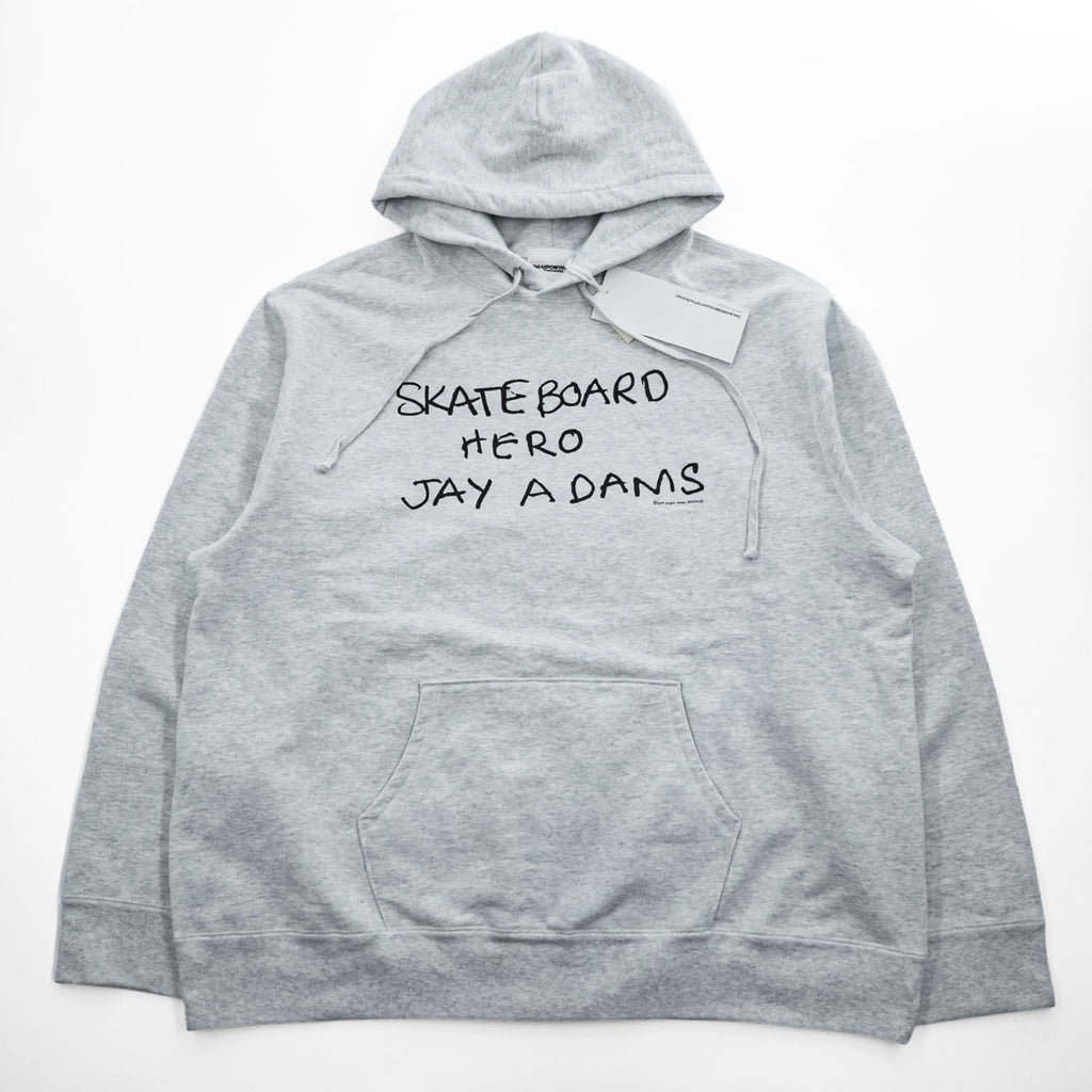 TAKAHIROMIYASHITATheSoloist. x Mark Gonzales Skate Board Hero Jay Adams Heather Ash Pullover Hoodie