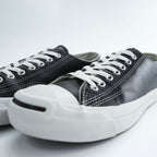CONVERSE JACK PURCELL Black Leather Sneakers Size 27cm US8.5 size