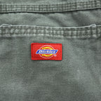 Dickies ダック地 ペインター ワークパンツ 36 x 34 カーキ グレー キャンバス RELAXED FIT 1939RMS
