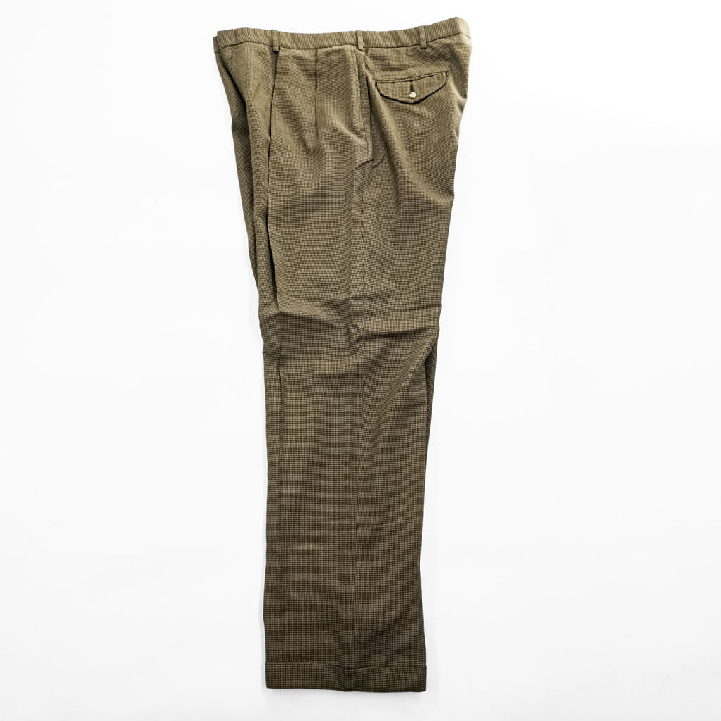 Polo by Ralph Lauren Made in USA Houndstooth Pleated Trousers