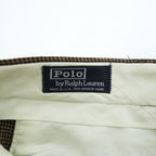 Polo by Ralph Lauren Made in USA Houndstooth Pleated Trousers