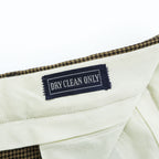 Polo by Ralph Lauren Made in USA Houndstooth Pleated Trousers