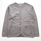 DUBBLE WORKS ( WAREHOUSE ) 日本製 ニット Vネック カーディガン L グレー