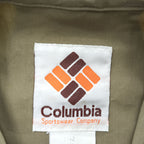 Columbia 80年代 ヴィンテージ フィッシングベスト S マルチユーティリティーポケット 65/35クロス 1142