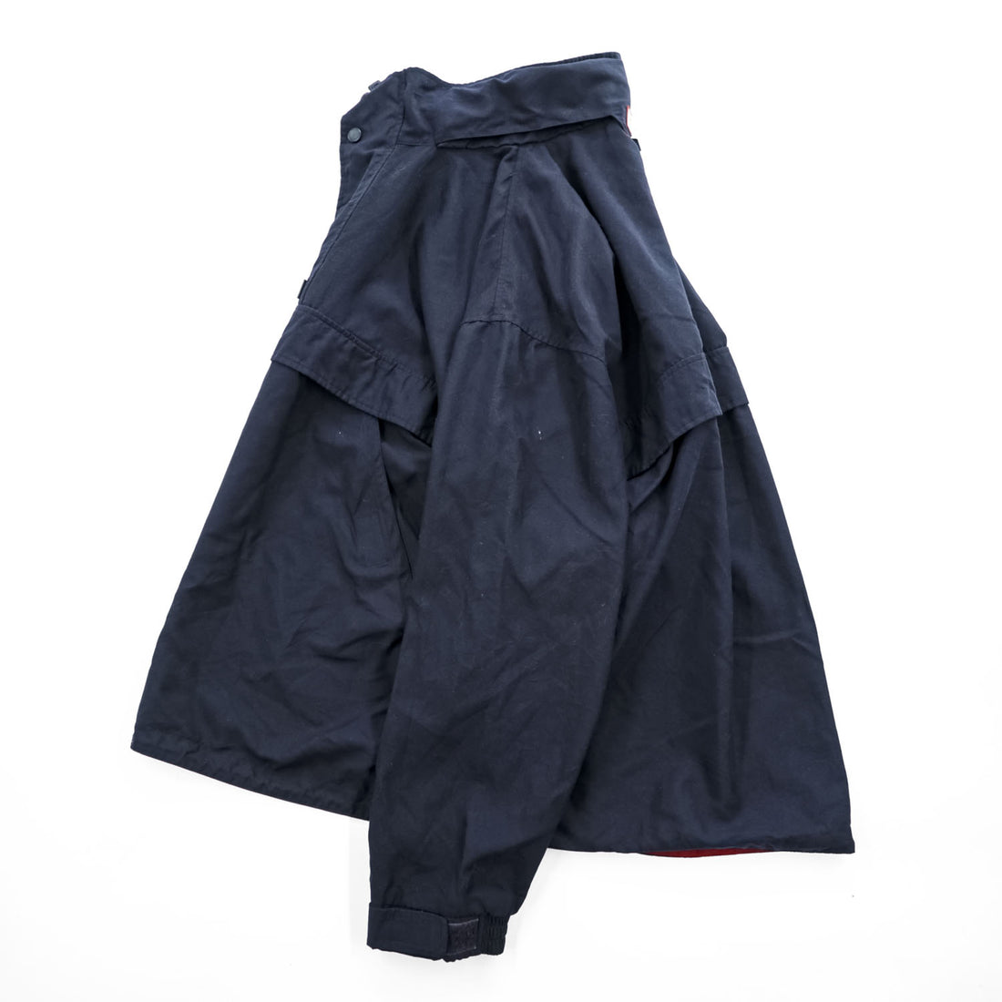 CHAPS Ralph Lauren 90年代 フード収納式 アノラックパーカー L ネイビー ドローコード ロシア製