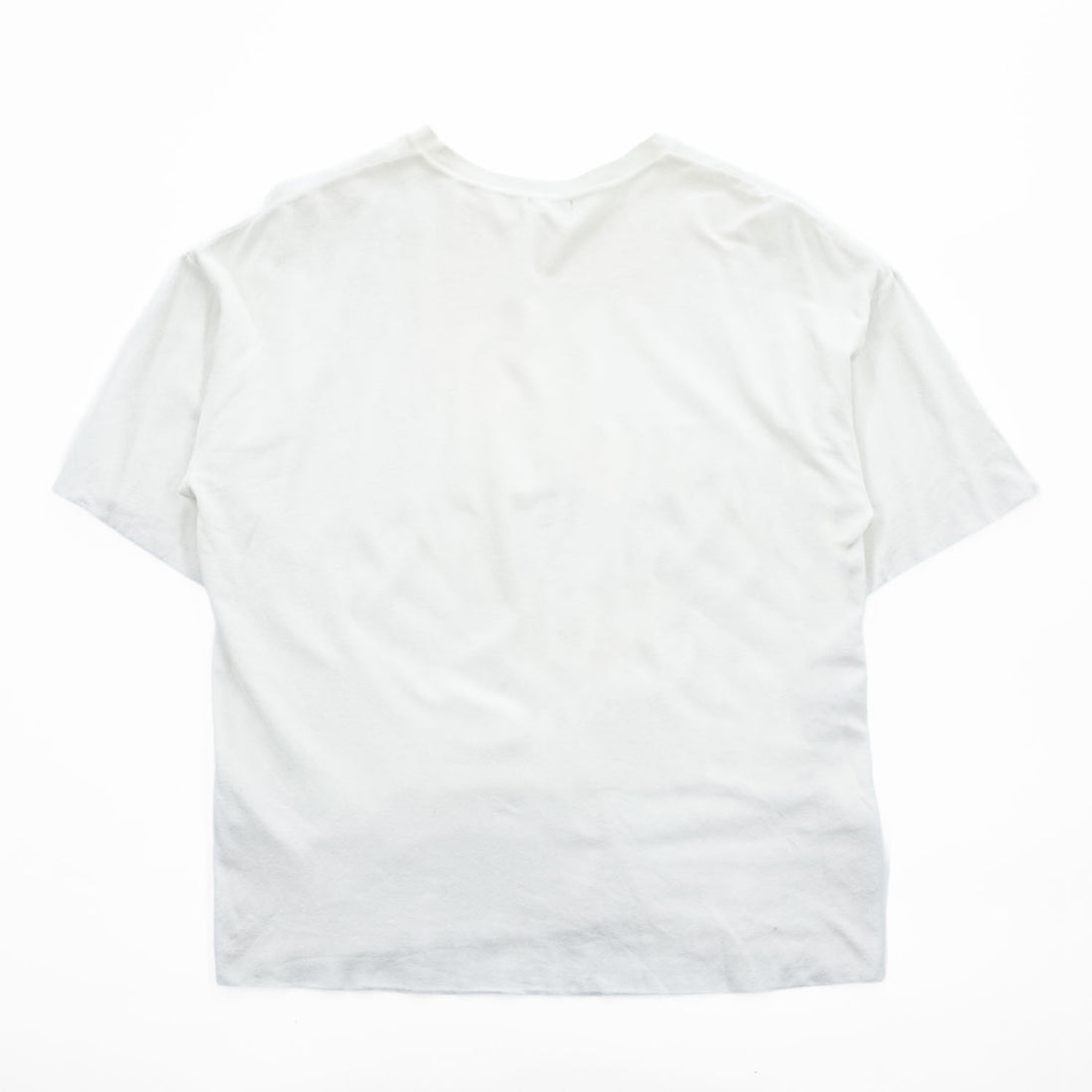 AURALEE 日本製 Tシャツ HARD TWIST AMUNZEN DOUBLE CLOTH TEE L ホワイト A20ST01KN