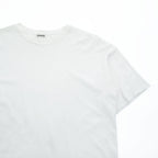 AURALEE 日本製 Tシャツ HARD TWIST AMUNZEN DOUBLE CLOTH TEE L ホワイト A20ST01KN