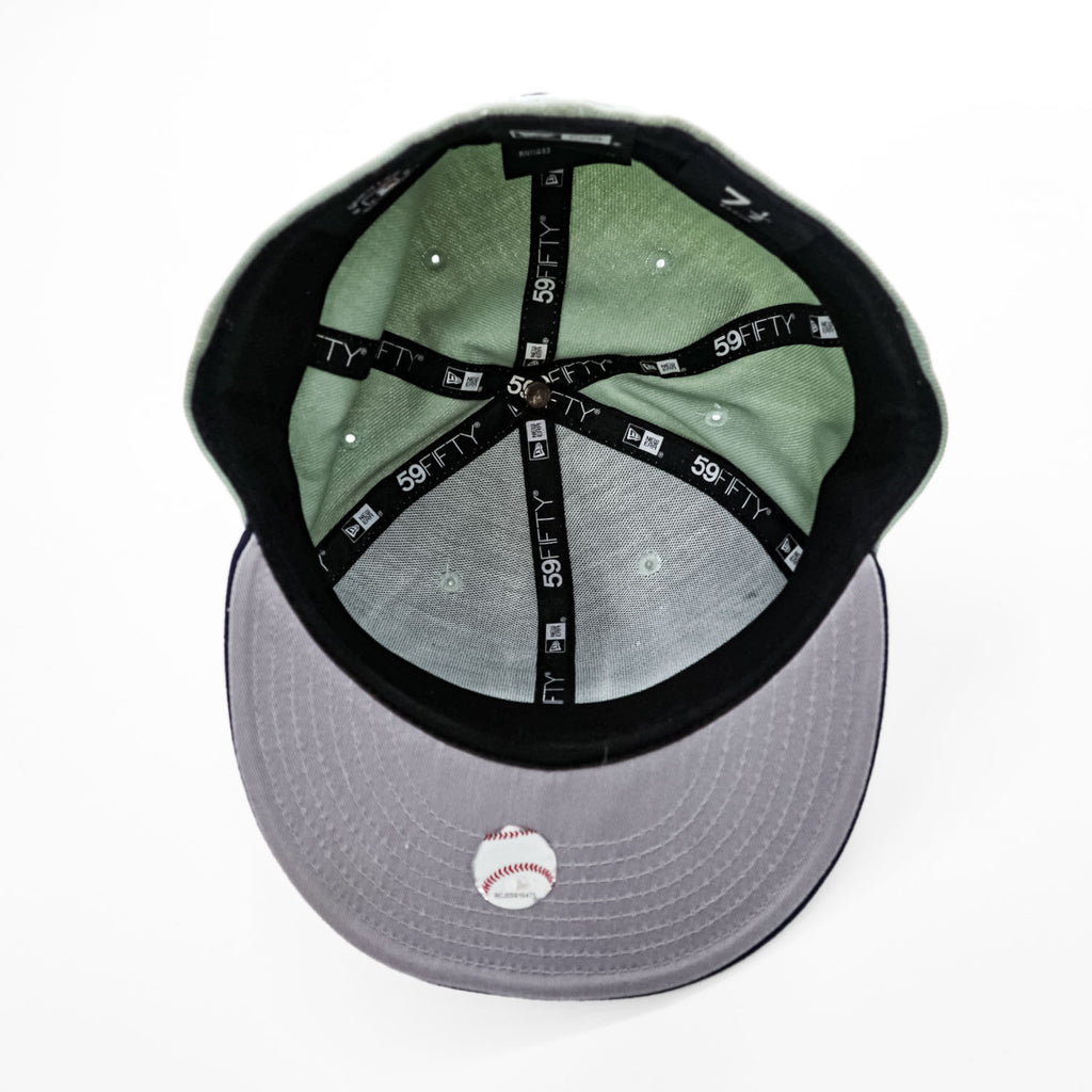 NEW ERA 59FIFTY デトロイト・タイガース ベースボールキャップ 7 1/2 グリーン ネイビー
