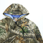 carhartt リメイク 再構築 リアルツリーカモ アクティブジャケット パーカー ブルゾン L カーキ ダック地 コットン キャンバス