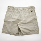 Columbia ダック地 ショートパンツ コットン キャンバス ハーフパンツ XL ベージュ AM4358