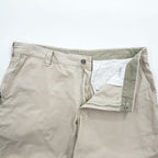 Columbia ダック地 ショートパンツ コットン キャンバス ハーフパンツ XL ベージュ AM4358