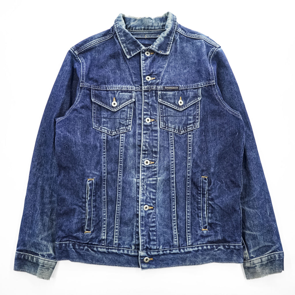 NAUTICA 90年代 USA製 ヴィンテージ デニムジャケット Gジャン L インディゴ ブルー JEANS COMPANY