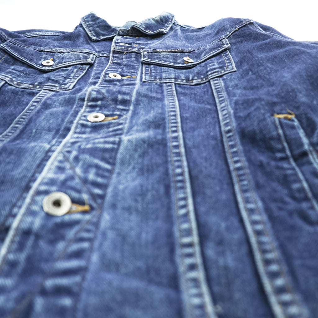 NAUTICA 90年代 USA製 ヴィンテージ デニムジャケット Gジャン L インディゴ ブルー JEANS COMPANY