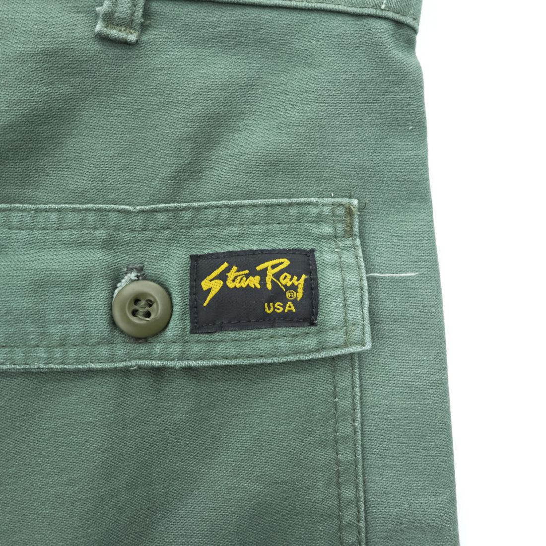 Stan Ray USA製 ファティーグパンツ ベイカーパンツ M カーキ グリーン ワーク ミリタリー