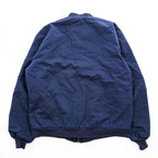 RED KAP ワークジャケット ジップアップブルゾン L ネイビー キルティング裏地 JT38NV5