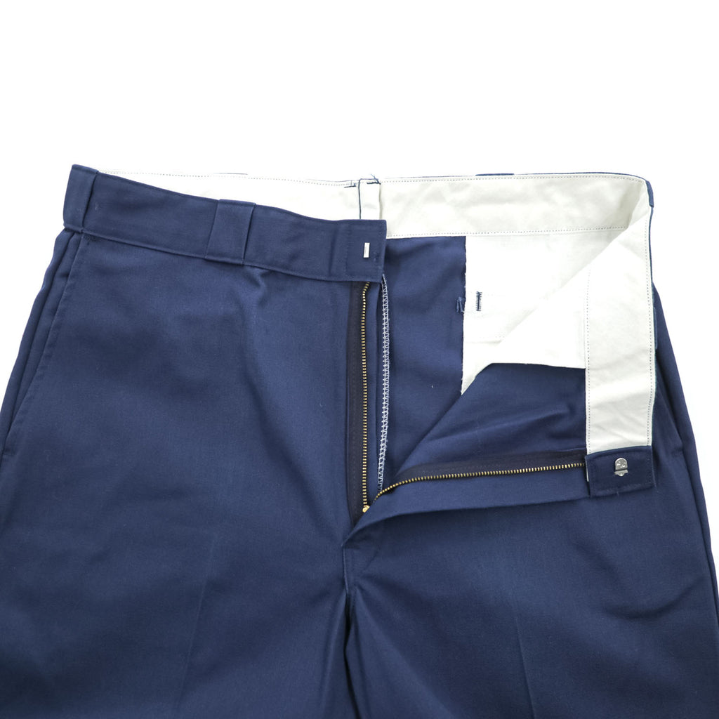 Dickies 90年代 USA製 ヴィンテージ ワークパンツ XL ネイビー 圧着タグ TALONジップ S874N