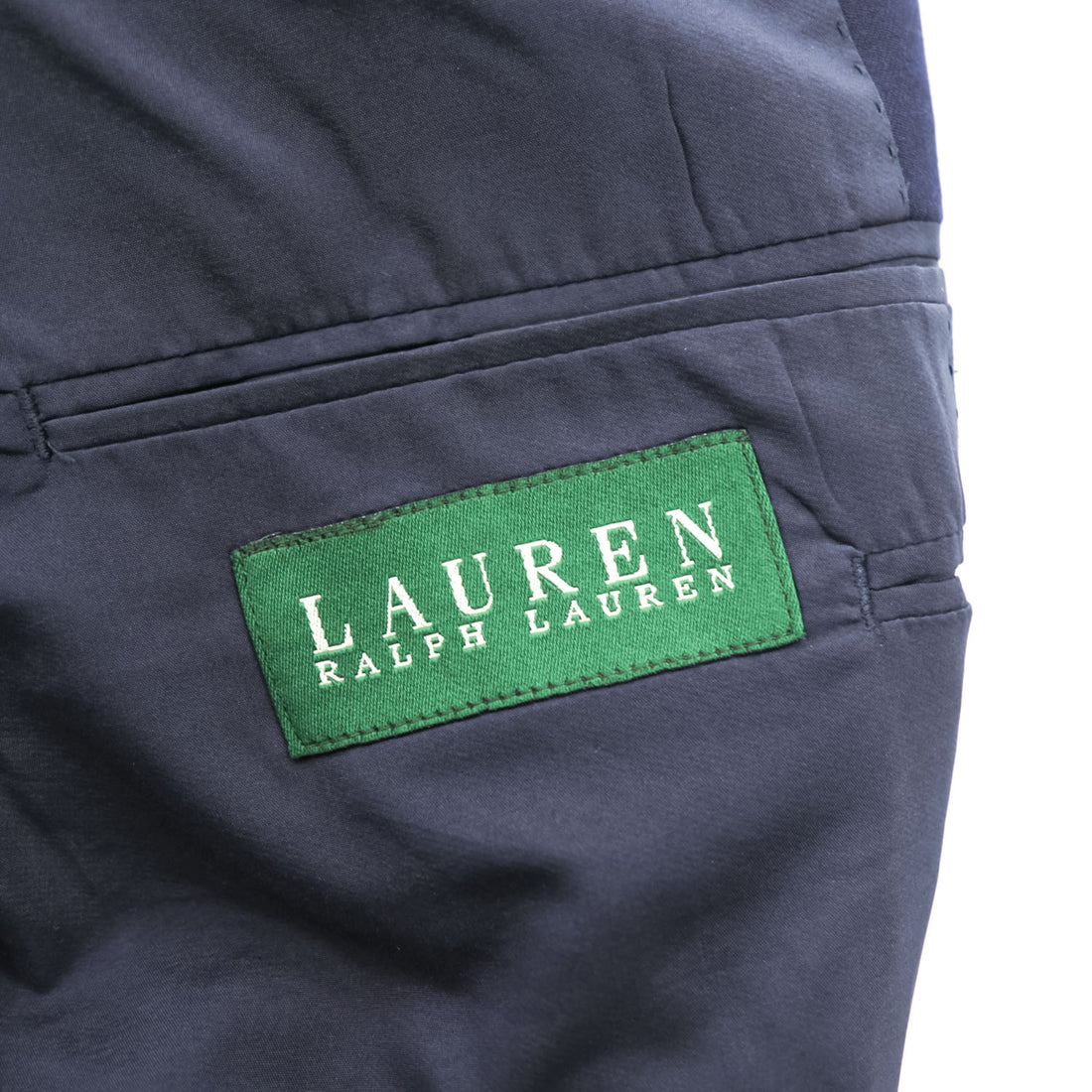 LAUREN RALPH LAUREN 90年代 ヴィンテージ ブレザー 2B テーラードジャケットXL ネイビー ギャバジン macy's men's store 紺ブレ 金ボタン