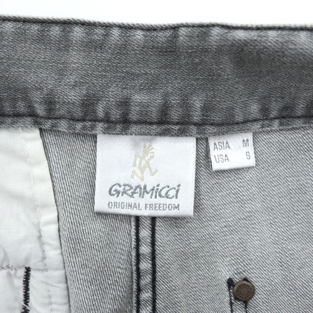 GRAMICCI ストレッチ デニム クライミングパンツ M グレー ベルト付 アウトドア URBAN RESEARCH DOORS別注