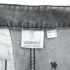 GRAMICCI ストレッチ デニム クライミングパンツ M グレー ベルト付 アウトドア URBAN RESEARCH DOORS別注