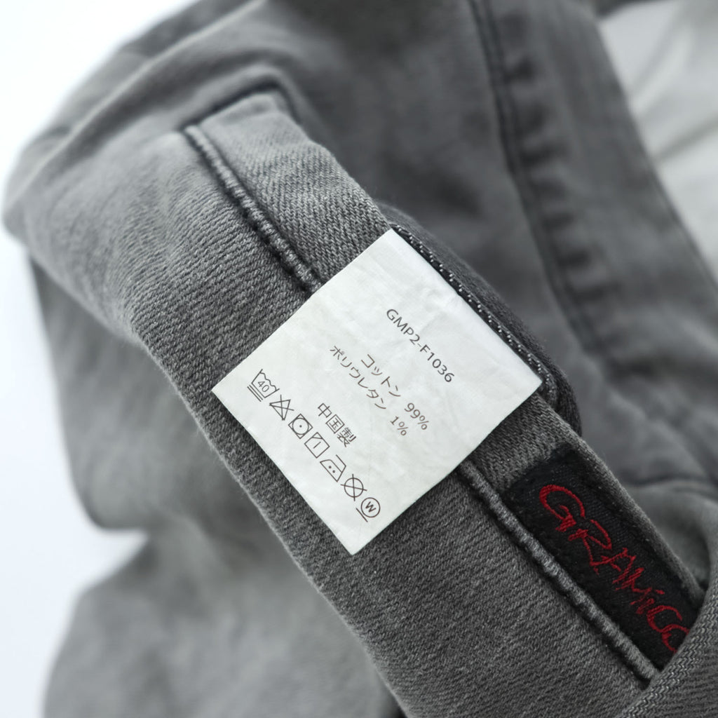 GRAMICCI ストレッチ デニム クライミングパンツ M グレー ベルト付 アウトドア URBAN RESEARCH DOORS別注