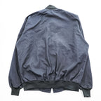 90s Vintage Work Bomber Jacket CINTAS ワーク ボンバージャケット ジップアップ ブルゾン XL グレー 90年代