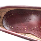 Vintage G.H. Bass Weejuns Leavitt Penny 731 Burgundy Leather Loafers USA Made 8.5C